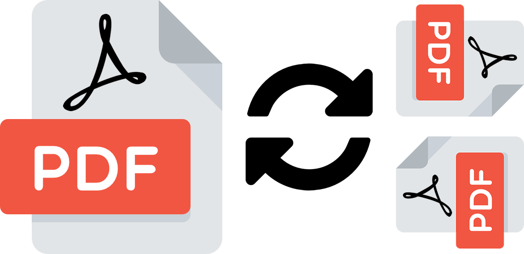 4-step instructions to rotate PDF.